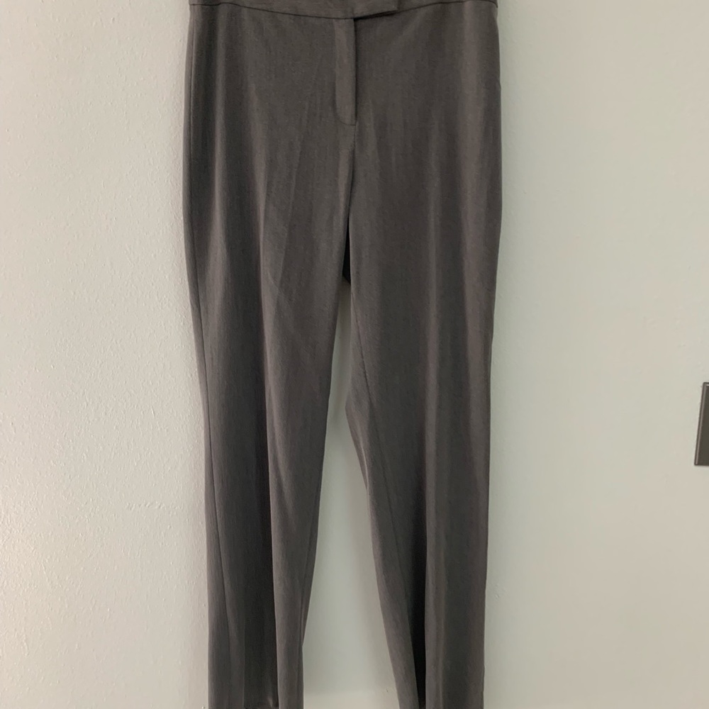 Gray trousers